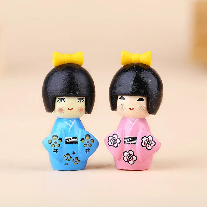 Japanese Cute Girl Figurines for Home or Garden Ziggy's Pop Toy Shoppe