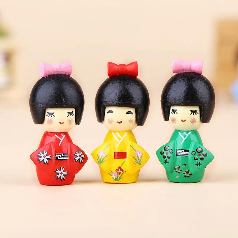 Japanese Cute Girl Figurines for Home or Garden Ziggy's Pop Toy Shoppe
