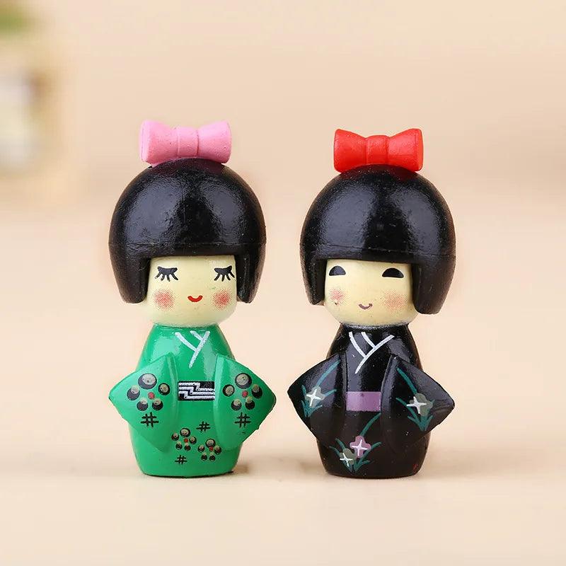 Japanese Cute Girl Figurines for Home or Garden Ziggy's Pop Toy Shoppe