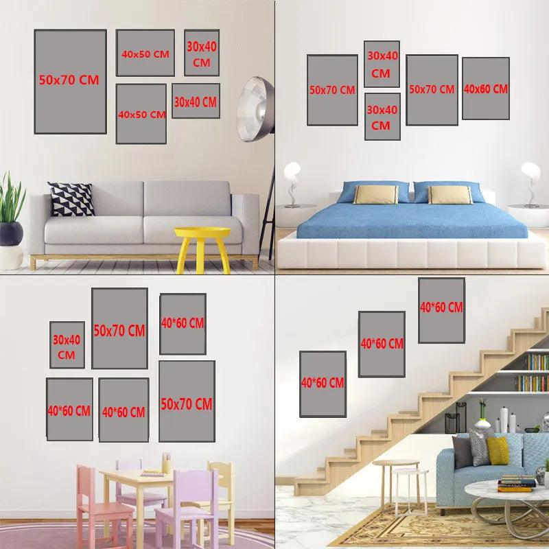 LOVE YOU Comic Style Lips Canvas Painting Ziggy's Pop Toy Shoppe
