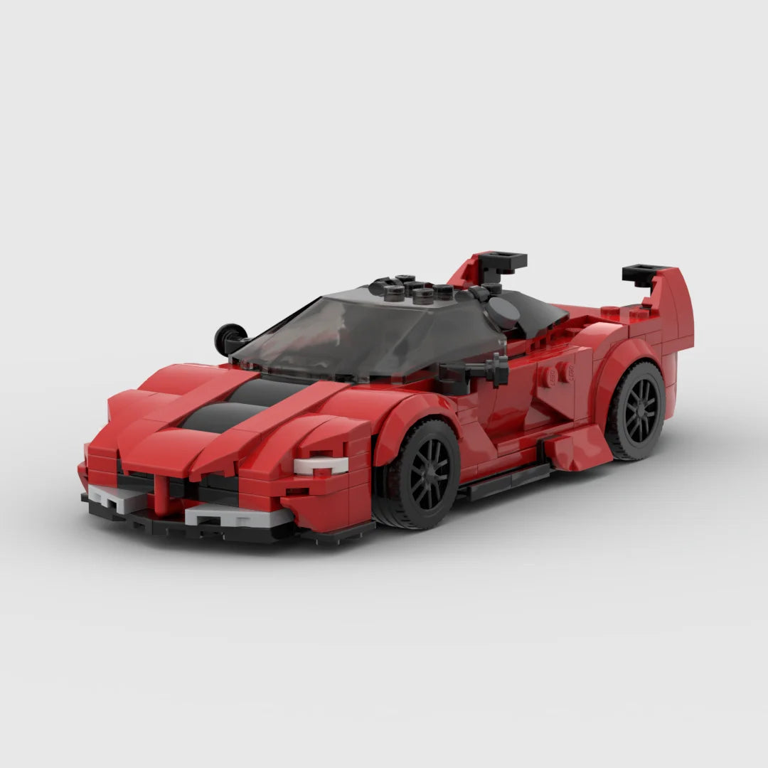 MOC Ferrari FXX-K V2 Racer Building Blocks Ziggy's Pop Toy Shoppe