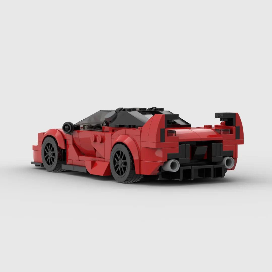 MOC Ferrari FXX-K V2 Racer Building Blocks Ziggy's Pop Toy Shoppe
