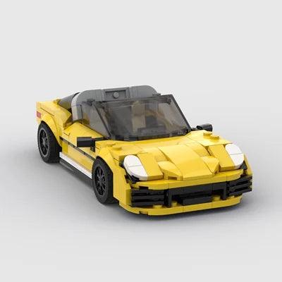 MOC Porsche 911 Targa Racer Building Blocks Ziggy's Pop Toy Shoppe