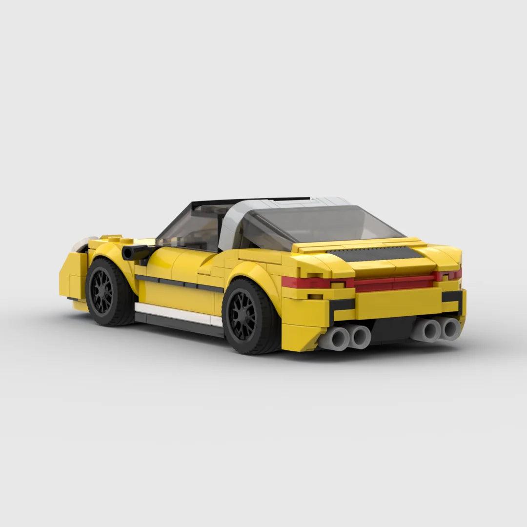 MOC Porsche 911 Targa Racer Building Blocks Ziggy's Pop Toy Shoppe