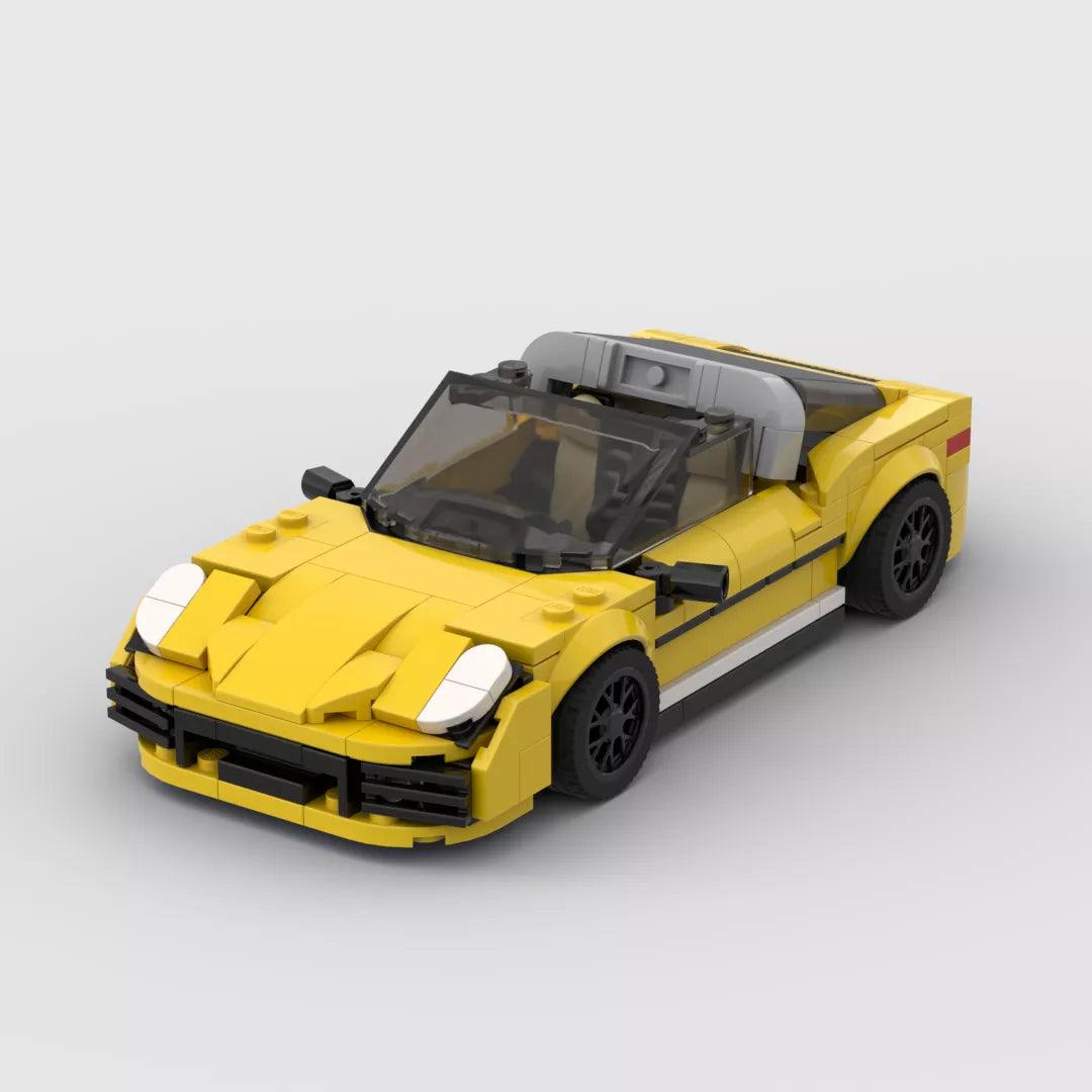 MOC Porsche 911 Targa Racer Building Blocks Ziggy's Pop Toy Shoppe