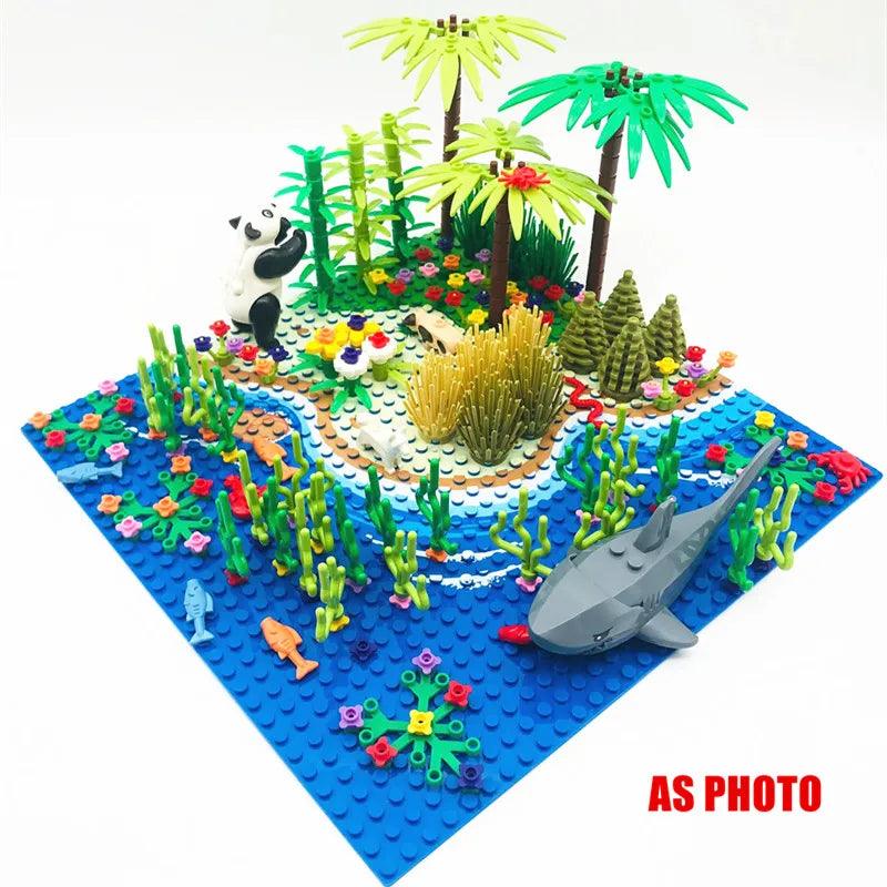 MOC Rainforests Terrain Collection Building Blocks Models Ziggy's Pop Toy Shoppe