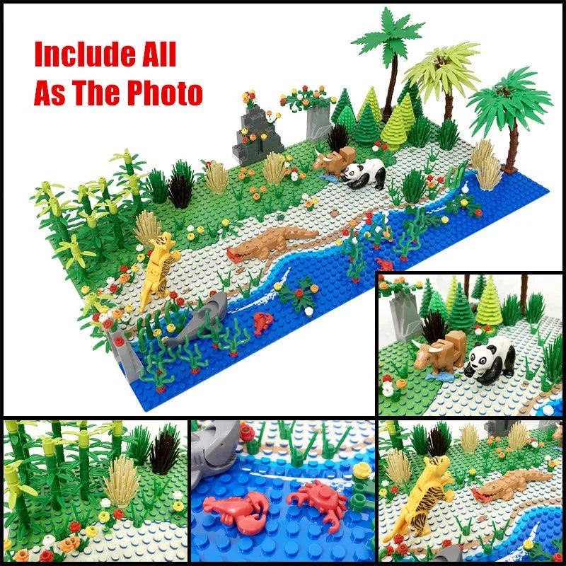 MOC Rainforests Terrain Collection Building Blocks Models Ziggy's Pop Toy Shoppe