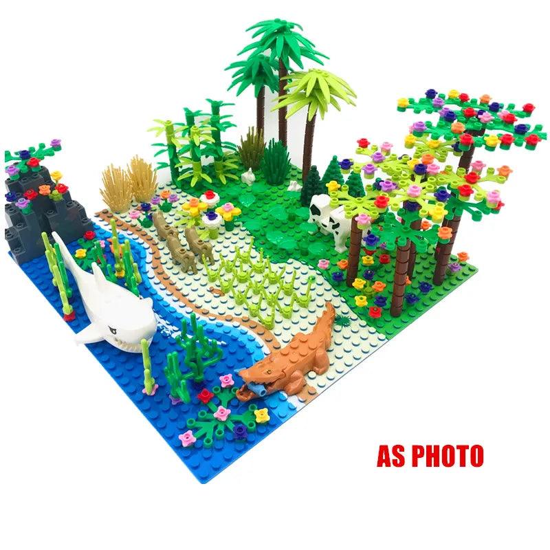 MOC Rainforests Terrain Collection Building Blocks Models Ziggy's Pop Toy Shoppe