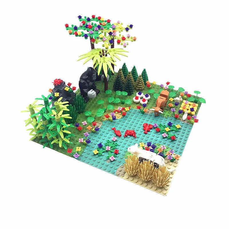 MOC Rainforests Terrain Collection Building Blocks Models Ziggy's Pop Toy Shoppe