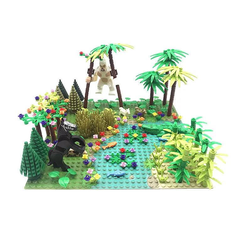 MOC Rainforests Terrain Collection Building Blocks Models Ziggy's Pop Toy Shoppe