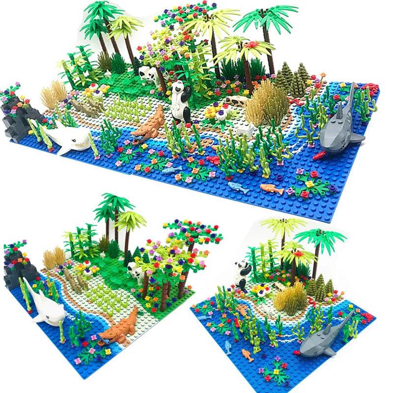 MOC Rainforests Terrain Collection Building Blocks Models Ziggy's Pop Toy Shoppe