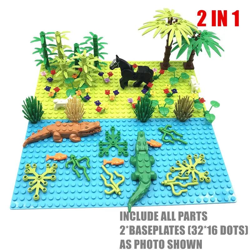 MOC Rainforests Terrain Collection Building Blocks Models Ziggy's Pop Toy Shoppe