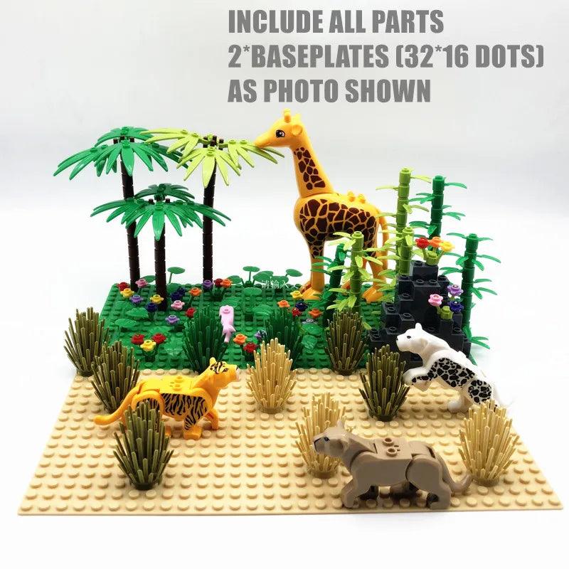 MOC Rainforests Terrain Collection Building Blocks Models Ziggy's Pop Toy Shoppe