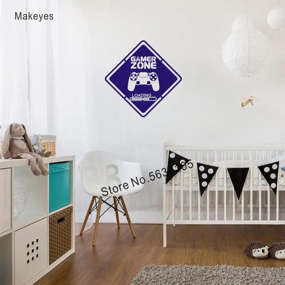 Makeyes Game Zone Wall Decals Ziggy's Pop Toy Shoppe