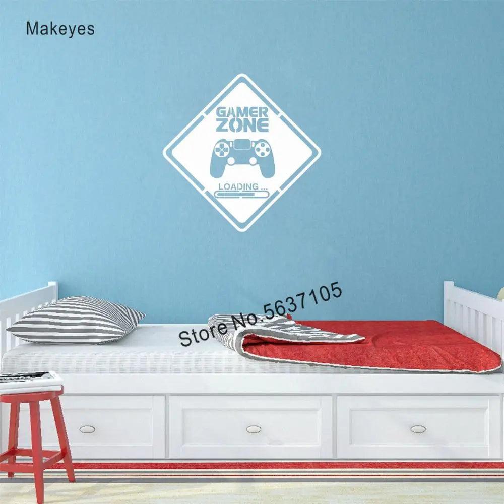 Makeyes Game Zone Wall Decals Ziggy's Pop Toy Shoppe