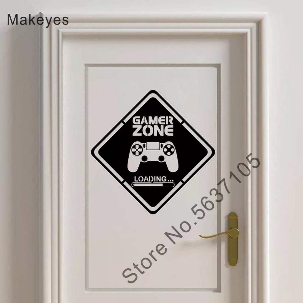 Makeyes Game Zone Wall Decals Ziggy's Pop Toy Shoppe