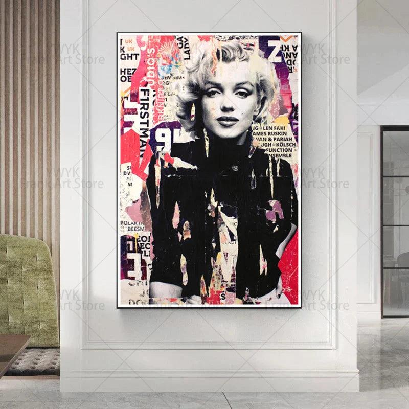 Marilyn Graffiti Art - 3 Styles Ziggy's Pop Toy Shoppe