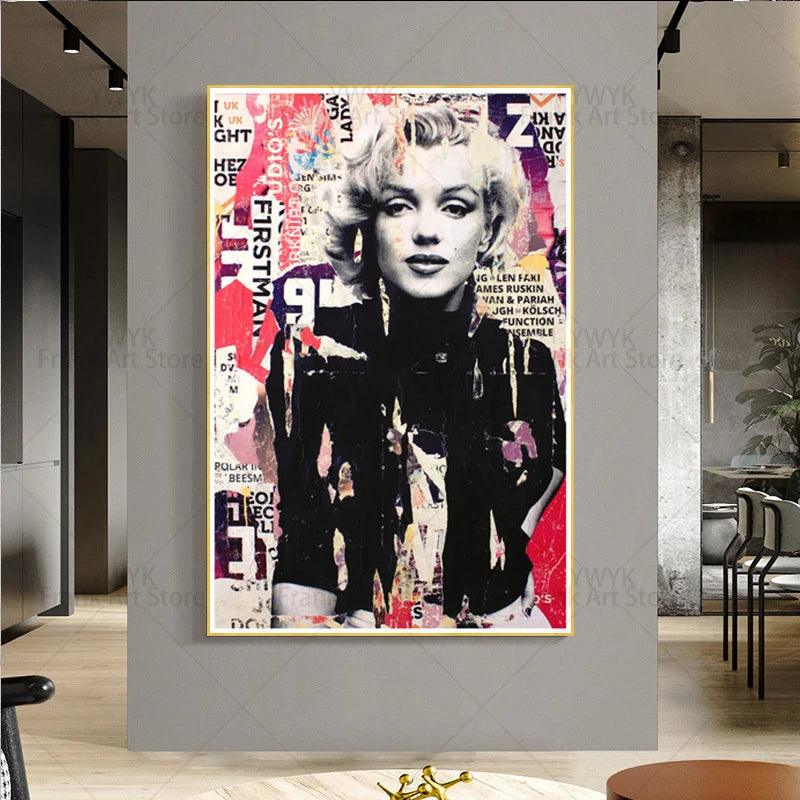 Marilyn Graffiti Art - 3 Styles Ziggy's Pop Toy Shoppe