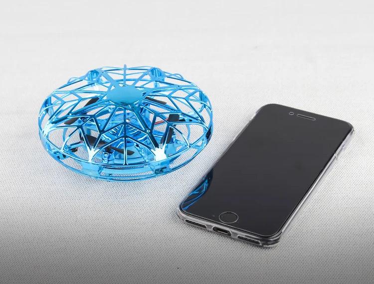 Mini UFO Quadcopter Hand Operated Drone Ziggy's Pop Toy Shoppe