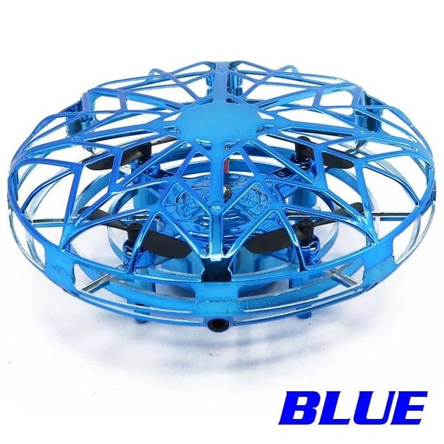 Mini UFO Quadcopter Hand Operated Drone Ziggy's Pop Toy Shoppe