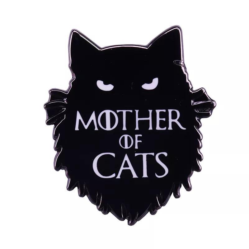 Parody Mother Of Cats Enamel Pin Ziggy's Pop Toy Shoppe