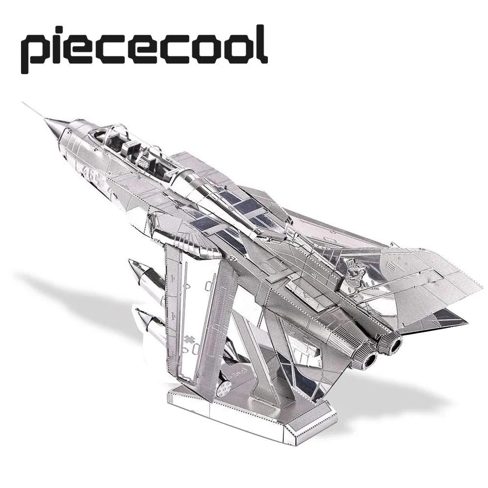 Piececool 3D Metal Tornado Fighter Jet Model Ziggy's Pop Toy Shoppe