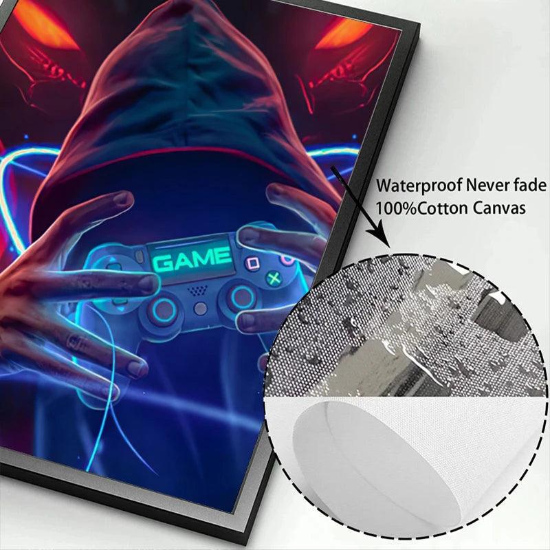 Punk Style Blacklight Pro PC Gamer Canvas Ziggy's Pop Toy Shoppe