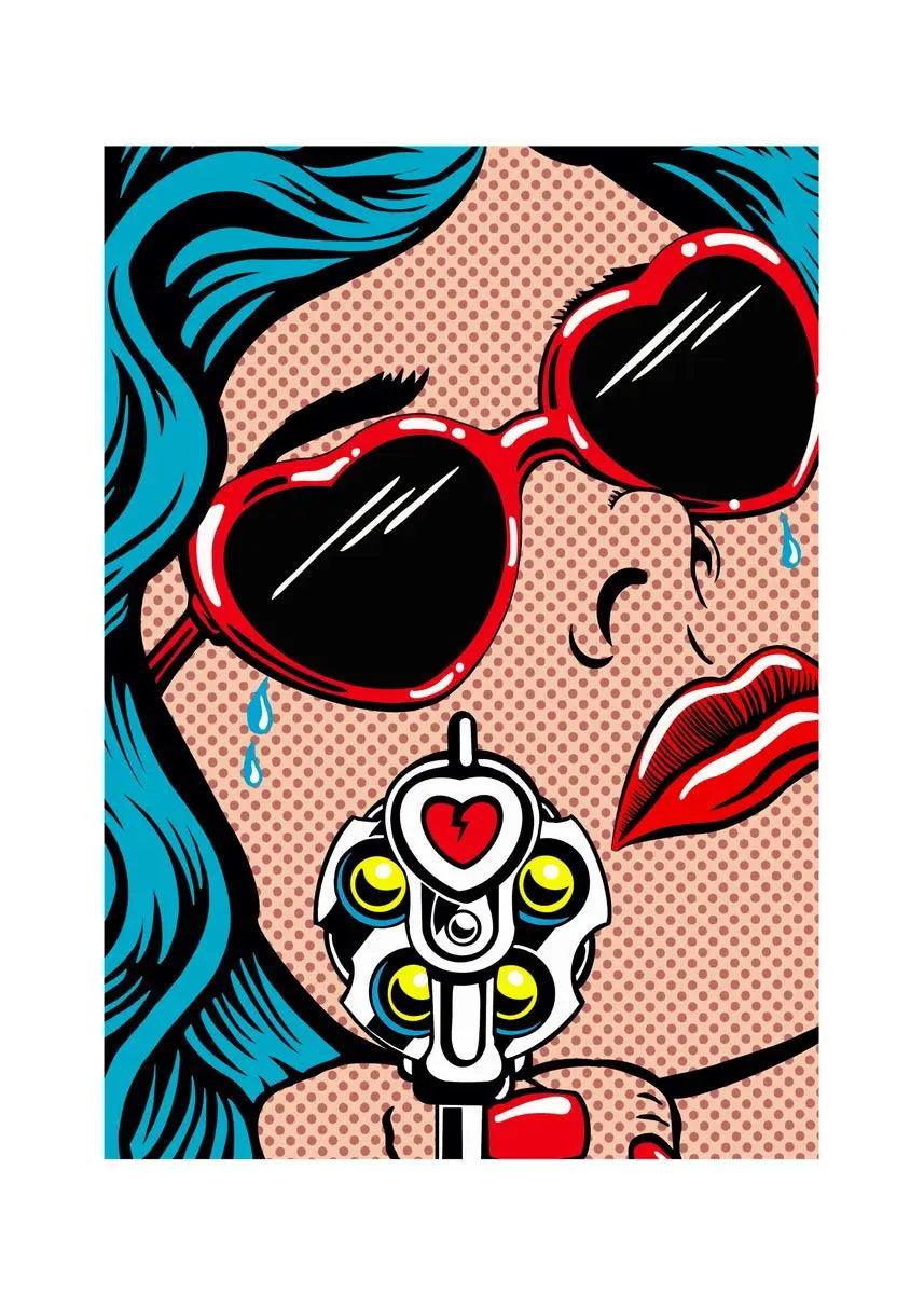 Retro Comics Pop Art TG050-18 Suspense Multi-Frame Poster Ziggy's Pop Toy Shoppe