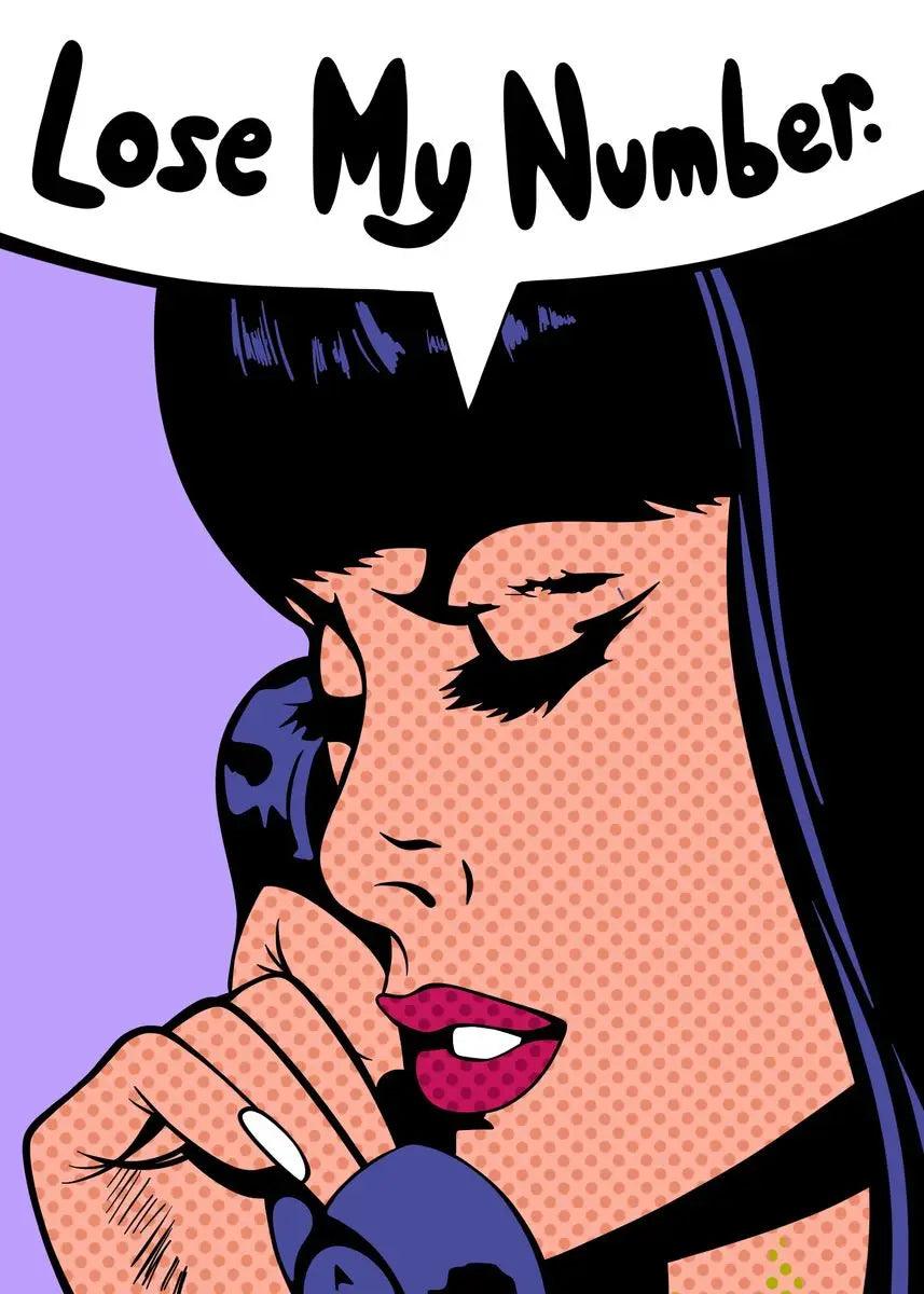 Retro Comics Pop Art TG050-18 Suspense Multi-Frame Poster Ziggy's Pop Toy Shoppe