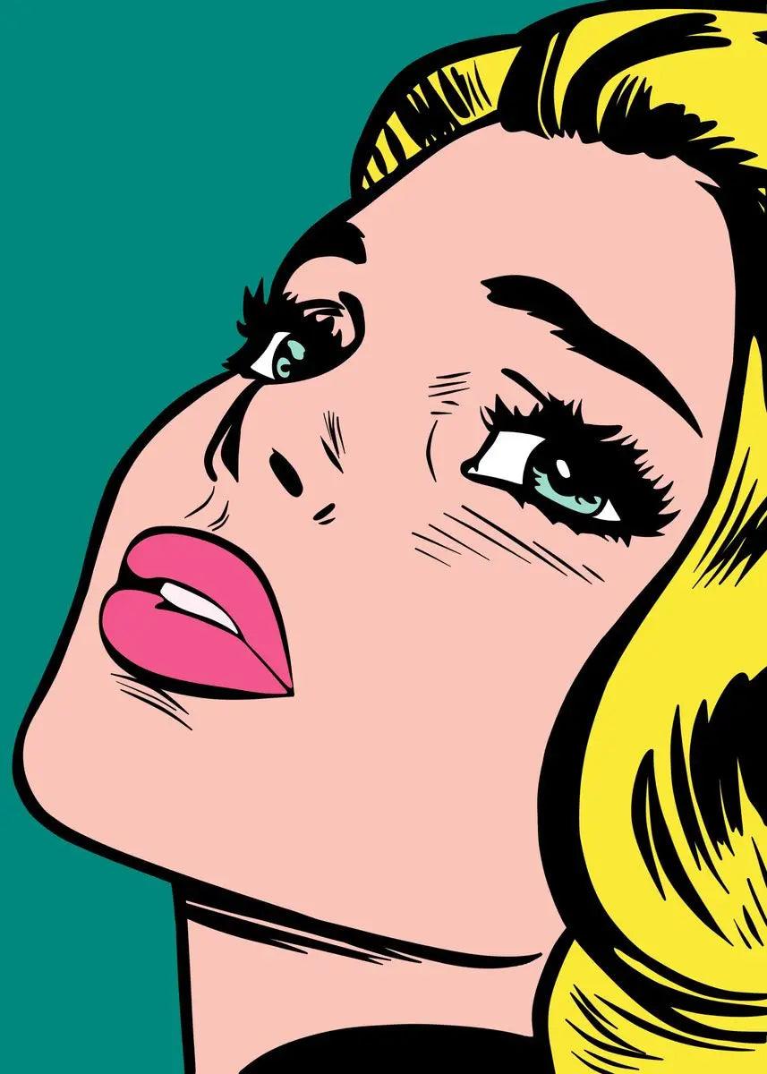 Retro Comics Pop Art TG050-18 Suspense Multi-Frame Poster Ziggy's Pop Toy Shoppe