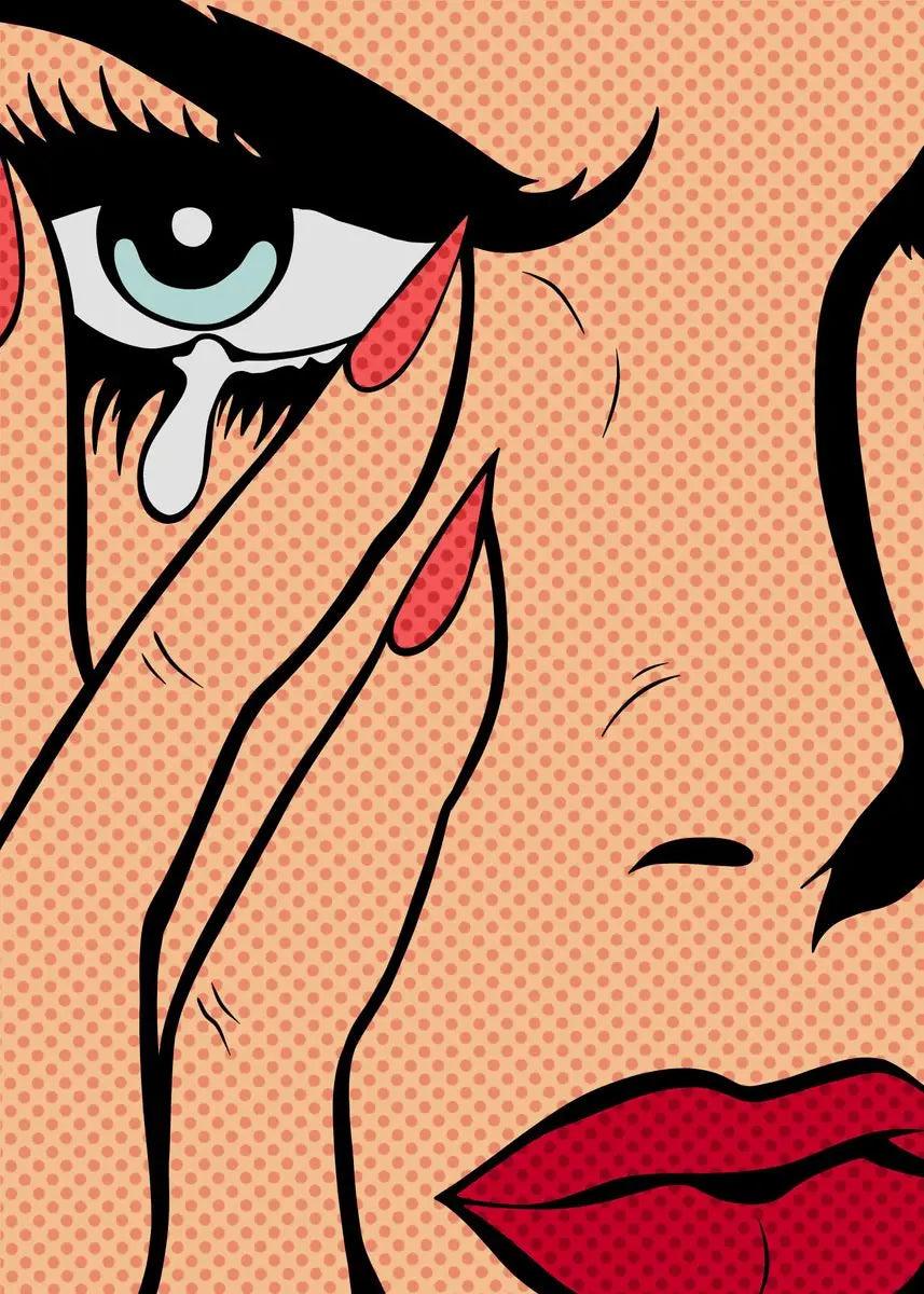 Retro Comics Pop Art TG050-18 Suspense Multi-Frame Poster Ziggy's Pop Toy Shoppe