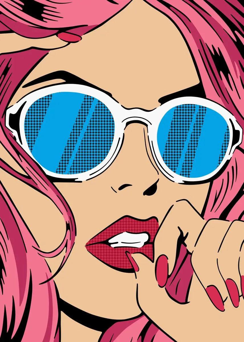 Retro Comics Pop Art TG050-18 Suspense Multi-Frame Poster Ziggy's Pop Toy Shoppe