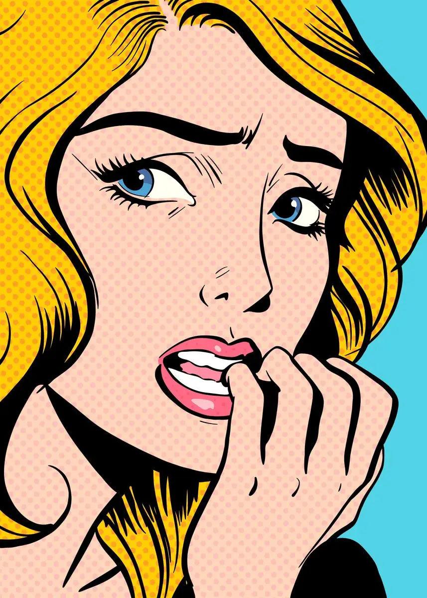 Retro Comics Pop Art TG050-18 Suspense Multi-Frame Poster Ziggy's Pop Toy Shoppe