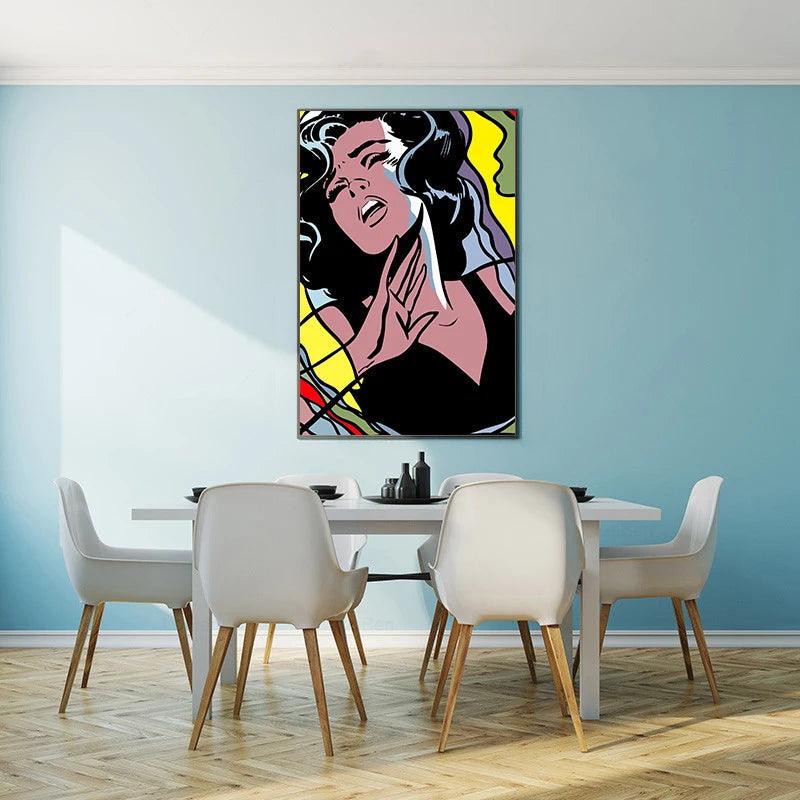Retro Comics Pop Art TG050-18 Suspense Multi-Frame Poster Ziggy's Pop Toy Shoppe