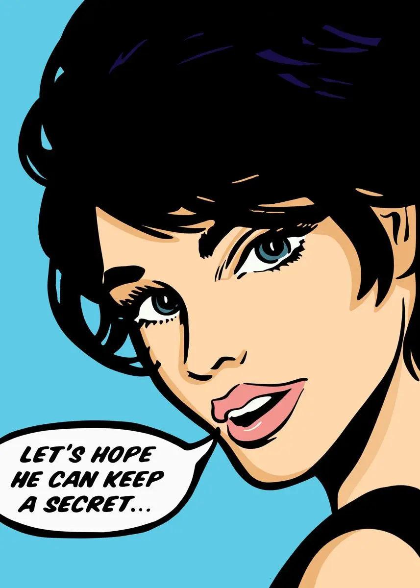 Retro Comics Pop Art TG050-18 Suspense Multi-Frame Poster Ziggy's Pop Toy Shoppe