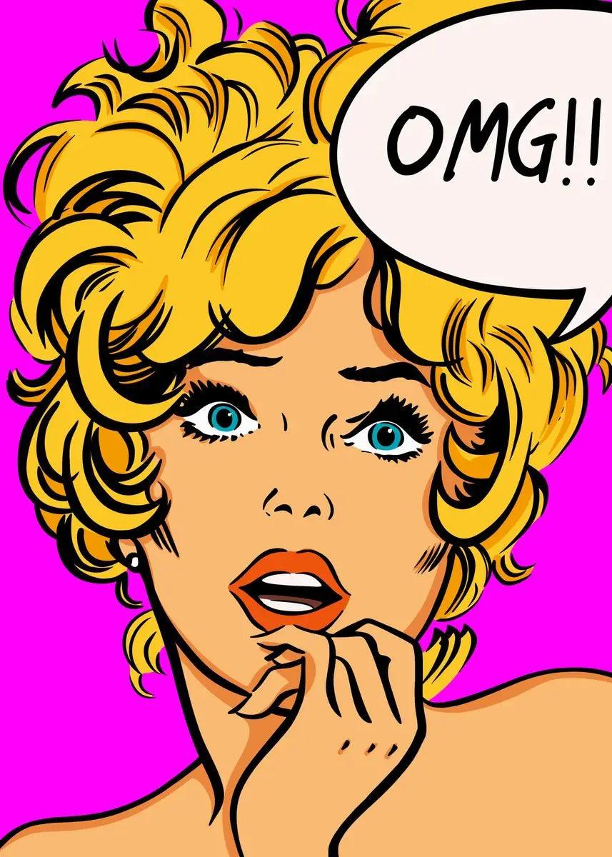 Retro Comics Pop Art TG050-18 Suspense Multi-Frame Poster Ziggy's Pop Toy Shoppe