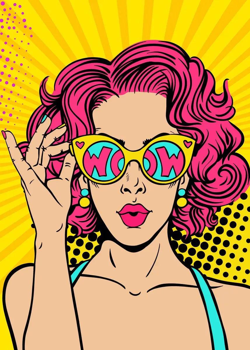 Retro Comics Pop Art TG050-4 G Sunglasses Poster Ziggy's Pop Toy Shoppe
