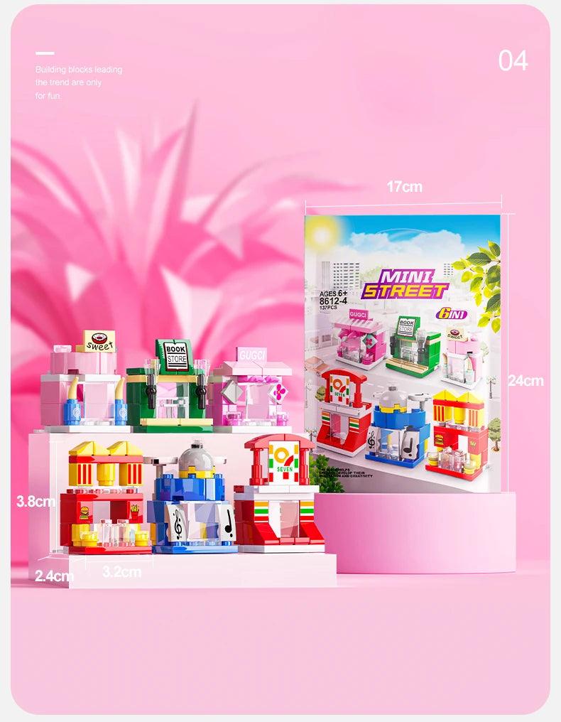 City Response Vehicles and Amenities Building Blocks Sets