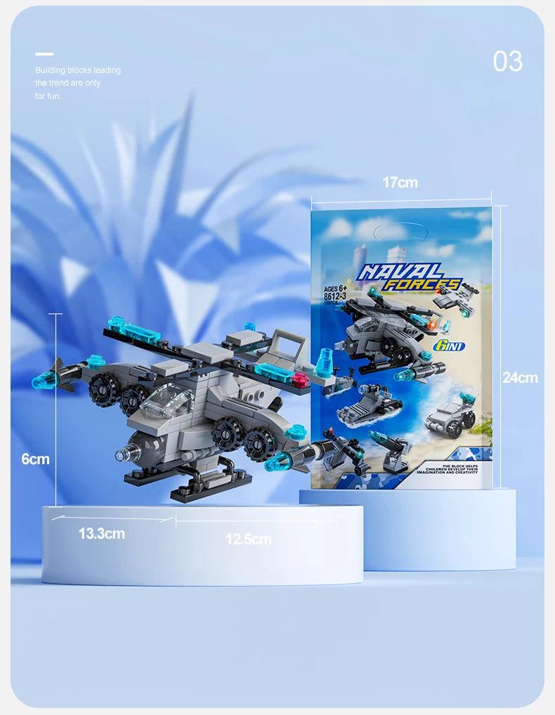 City Response Vehicles and Amenities Building Blocks Sets