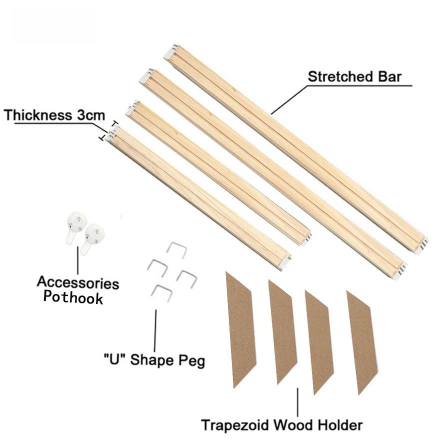 100cm DIY Wood Canvas Frame Kits