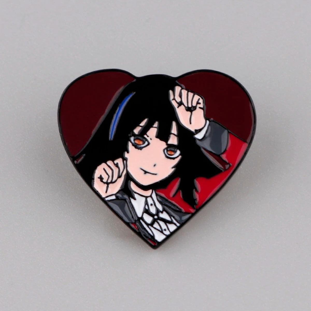 Japanese Manga Enamel Lapel Pin
