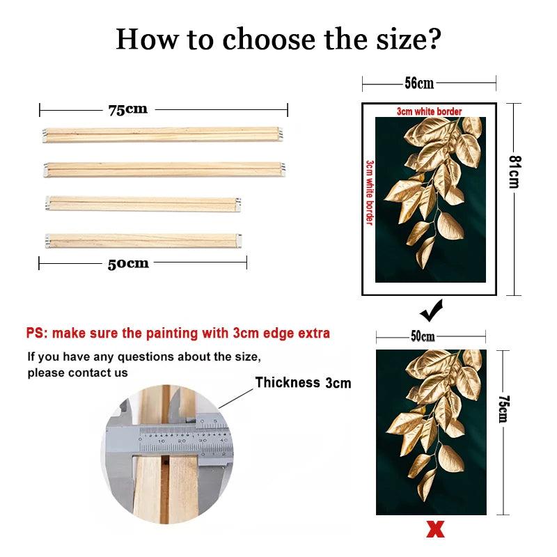 70cm DIY Wood Canvas Frame Kits