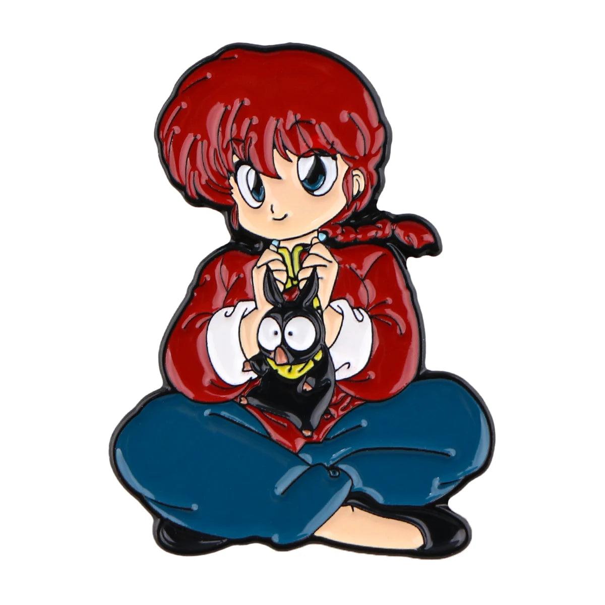Japanese Anime Enamel Lapel Pin