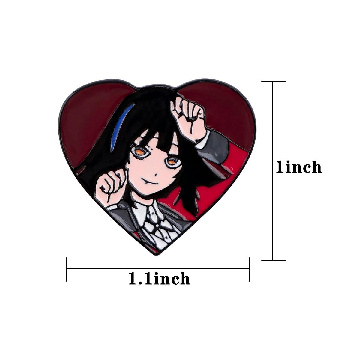 Japanese Manga Enamel Lapel Pin
