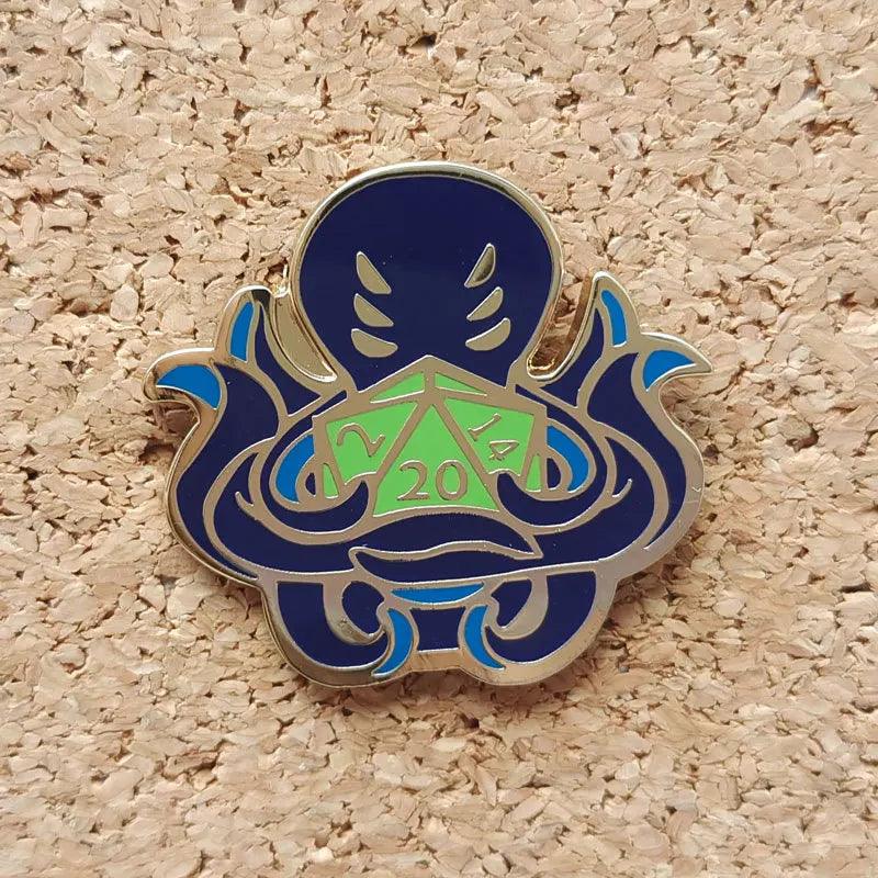 RPG Gamer Enamel Pins