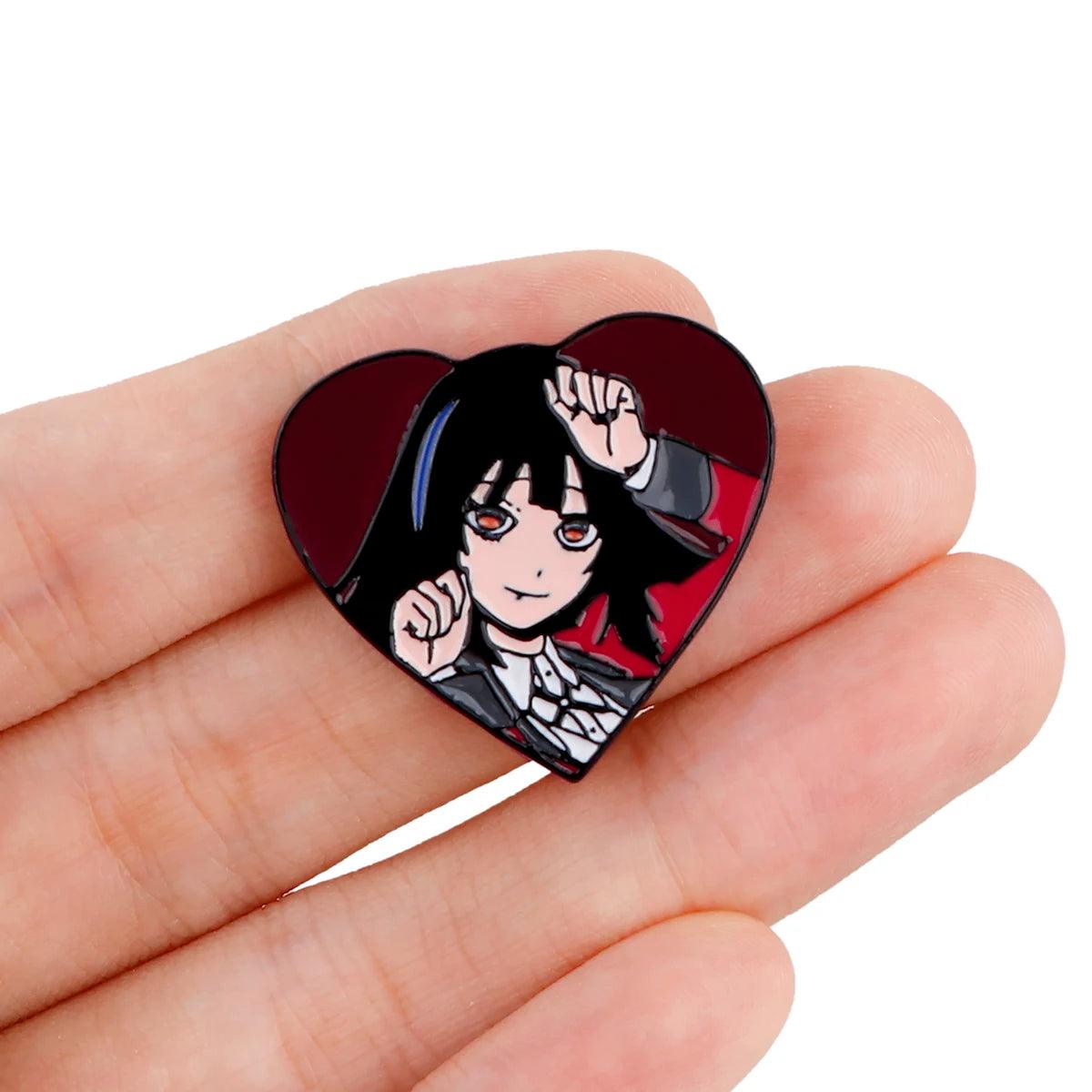 Japanese Manga Enamel Lapel Pin
