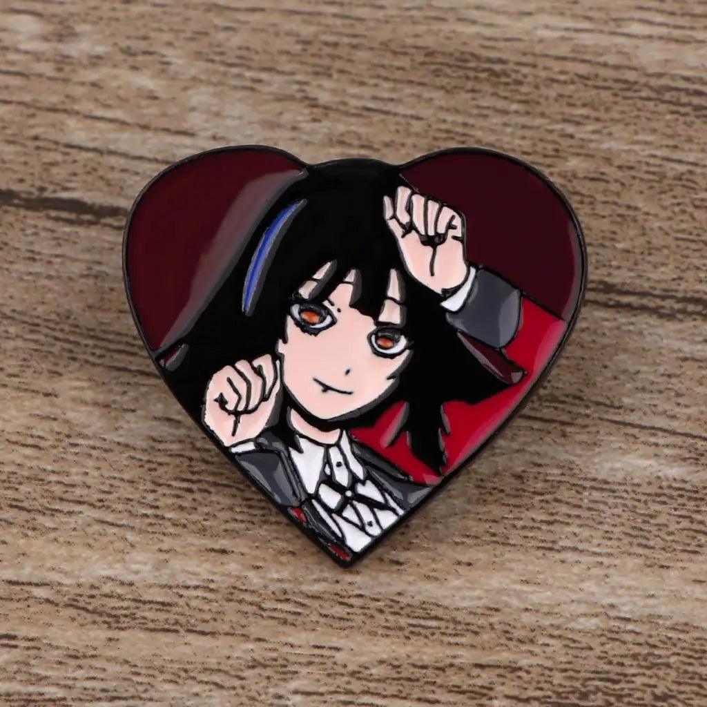 Japanese Manga Enamel Lapel Pin
