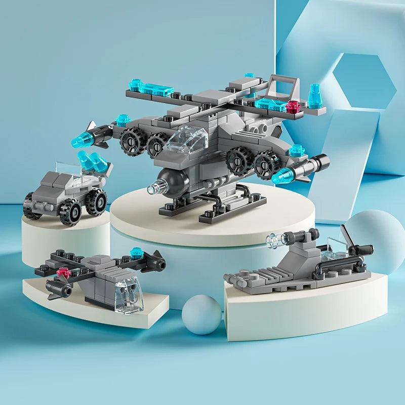 City Response Vehicles and Amenities Building Blocks Sets