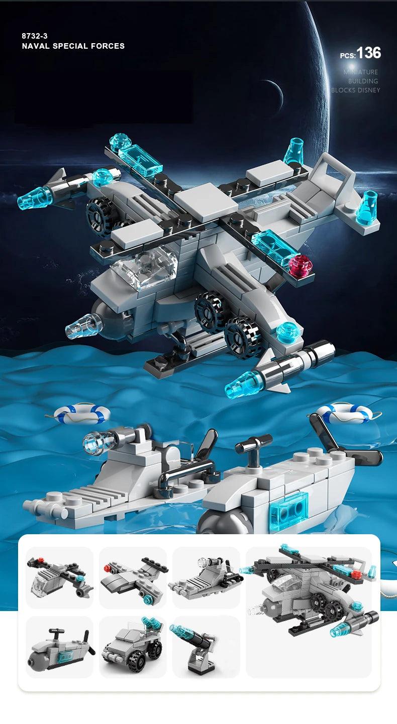 City Response Vehicles and Amenities Building Blocks Sets