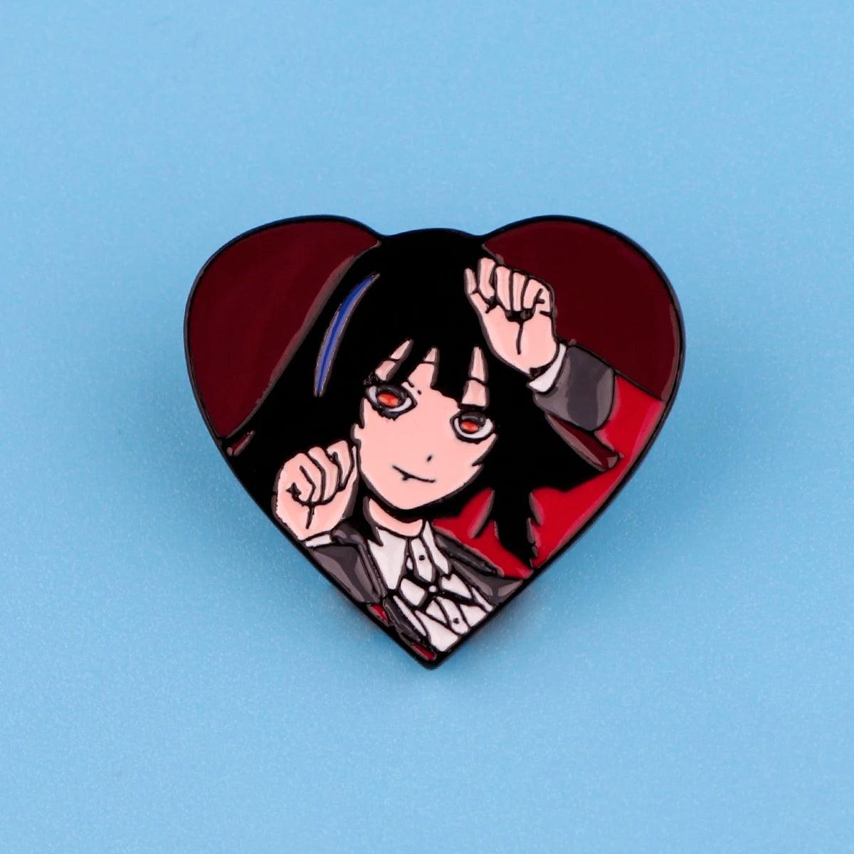 Japanese Manga Enamel Lapel Pin
